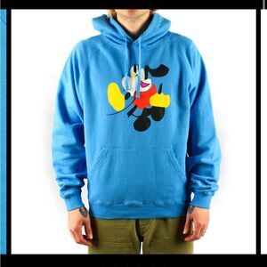 Quasi Walter “Mickey” Sky Blue Hoodie Sweatshirt Men’s Size L